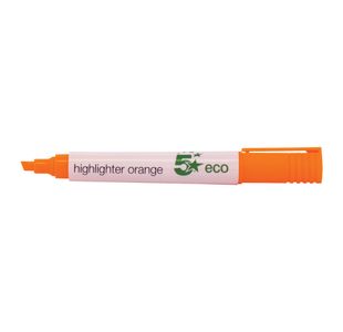 Highlighter Chisel Tip Orange Pk10