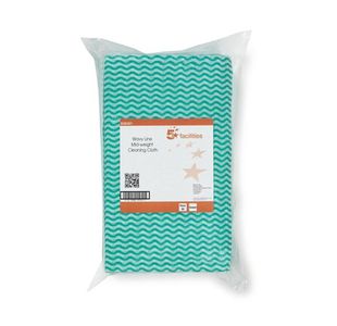 Mpps Cleaning Cloth 40Gsm Grn Pk50