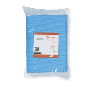 Hdut Cleaning Cloth 76Gsm Blue Pk25