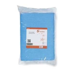 Hdut Cleaning Cloth 76Gsm Blue Pk25