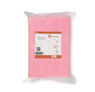 Hdut Cleaning Cloths 76Gsm Red Pk25