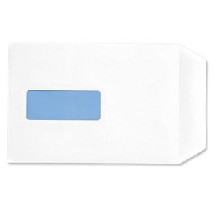 Rcyc C5 Wdw Pkt Env Sseal Wht Pk500