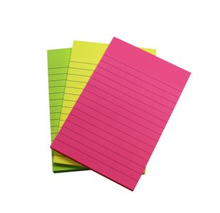 Ext Sticky Rld Note 150X101 Neon Pk3