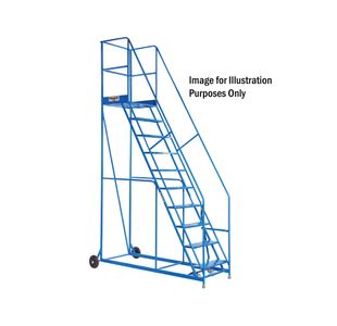 Climb-It W/H Steps 600 Ptfm 5-Tr Blu
