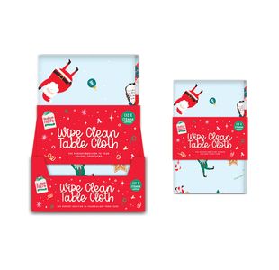 Xmas Pnt Kid Tblcloth 1320X1780 Pk12