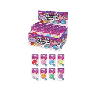 Dumpling Bubble Keyring 45Mm Pk12