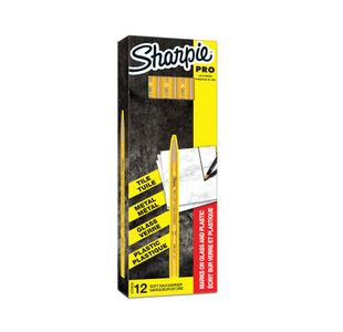 Sharpie China Marker Yellow Pk12