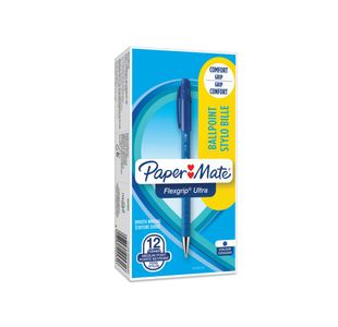 Papermate Flexgrip Ult Med Blue Pk12