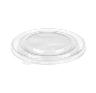 Round Lid Pp 1300Ml Clear Pk300
