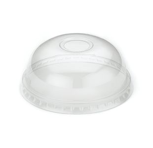 Domed Lid With Hole Rpet 9Oz Pk2000