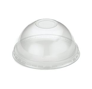 Domed Lid W/Hole 12 22Oz/90Mm Pk1000