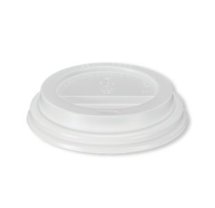Go-Pak Cup Lid Pp 8Oz White Pk100