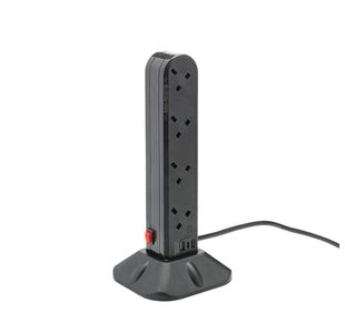 Connektgear 8Way Surge Prtd Socket