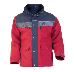 Kiel Sns Wpf Parka Red/Grey Medium