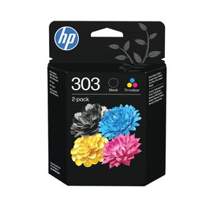 Hp 303 Ink Twinpk Blk/Tri-Color Cmy