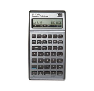 Hp 17Bii 2 Line Financial Calc