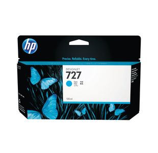 Hp 727 Designjet Ink Cart 130Ml Cyan