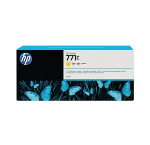 Hp 771C Designjet Ink Cart 775Ml Ylw