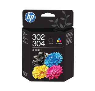 Hp 302/304 Ink Cart Tri-Color/Black