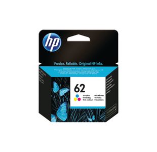 Hp 62 Ink Cartridge Tri-Color Cmy