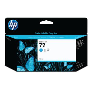 Hp 72 Designjet Ink Cart 130Ml Cyan