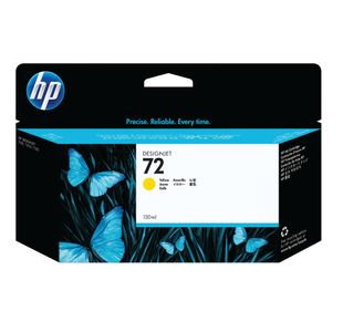 Hp 72 Designjet Ink Cart 130Ml Ylw