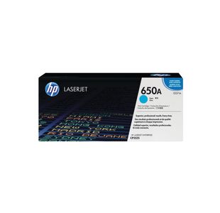 Hp 650A Laserjet Toner Cyan Ce271A