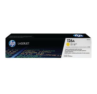Hp 126A Laserjet Toner Yellow Ce312A