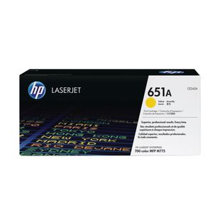 Hp 651A Laser Toner Yellow Ce342A