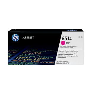 Hp 651A Laser Toner Magenta Ce343A