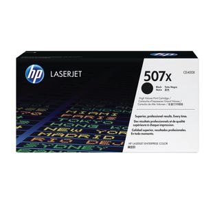 Hp 507X Laserjet Tnr Hy Blk Ce400X