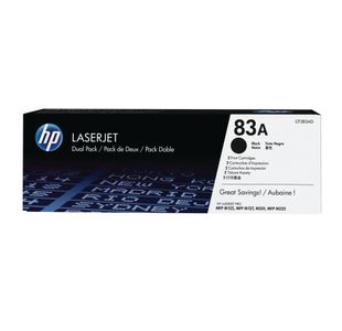 Hp 83A Laserjet Toner Black Pk2
