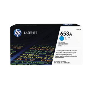 Hp 653A Laser Toner Cyan Cf321A