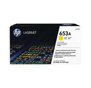Hp 653A Laser Toner Yellow Cf322A