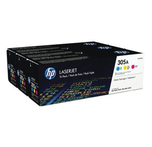 Hp305A C/M/Y L/Jet Toner P3 Cf370Am