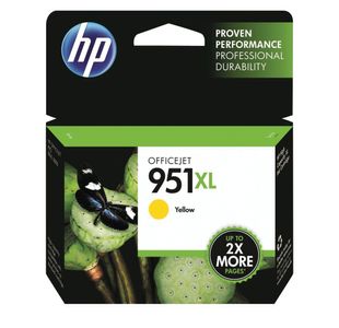 Hp 951Xl Officejet Ink Cart Yellow