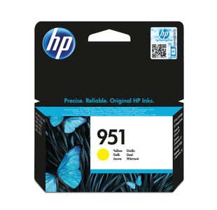 Hp 951 Officejet Ink Yellow Cn052Ae