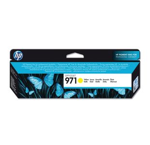 Hp 971 Officejet Ink Ylw Cn624Ae