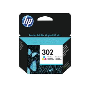 Hp 302 Ink Cartridge Tri-Colour Cmy