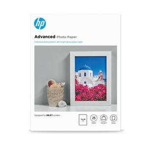 Hp Glossy Paper 13X18Cm 250Gsm