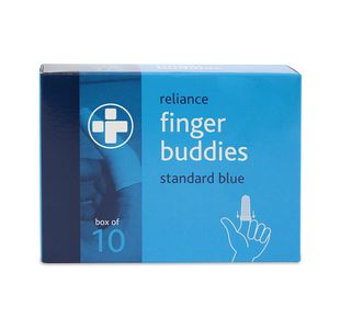 Finger Buddies Standard Blue Pk10