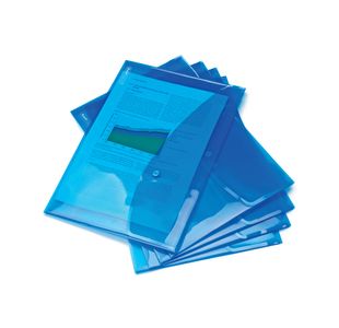 Eco Recyc Popp Wlt A4+ B/Blue Pk5