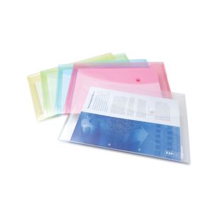 Eco Recyc Popp Wlt A4+ Ast Past Pk5