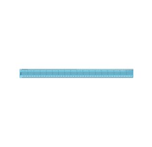 Helix Shpf Ruler Grid 45Cm Blue Pk10