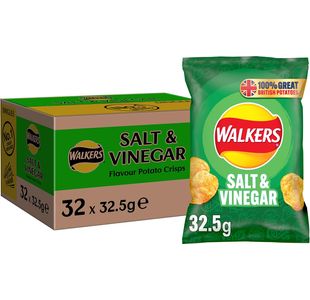 Walkers Salt & Vinegar (Box 32)