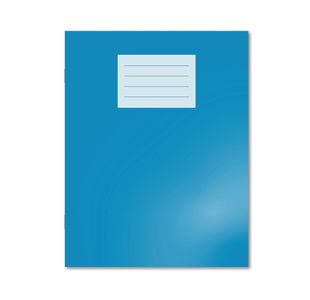 Oxford Exr Bk 8Mm Lined L/Blue Pk100