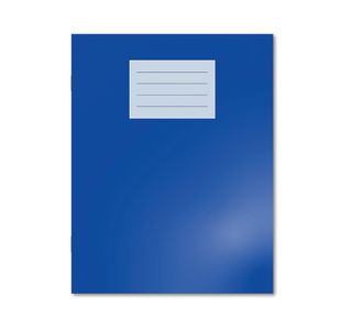 Oxford Exr Bk 8Mm Lined D/Blu Pk100