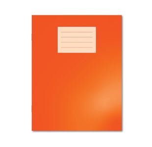 Oxford Exr Book 5Mm Sq Orange Pk100