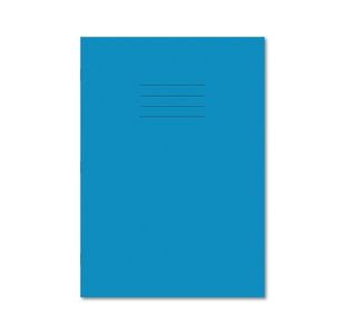 Hdw Book Lined 80 Page A4 L/Blu Pk50