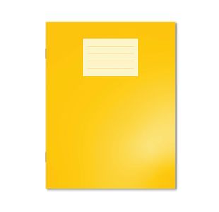 Oxford Exr Book 8Mm Lined Ylw Pk100